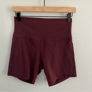 Lululemon Align Short 6” Cassis Size 8